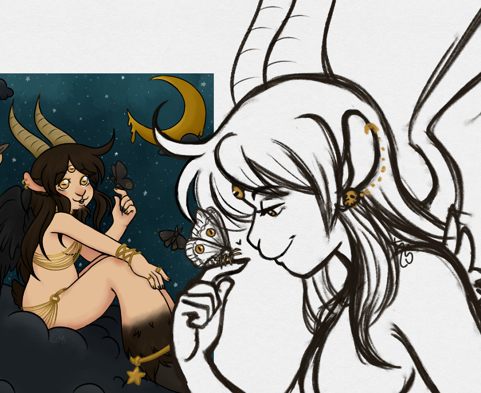 Moth Friend Redraw